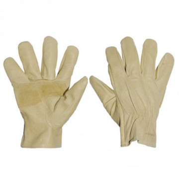 Reinforced sheepskin and meat gloves
