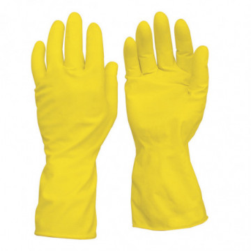 Large size household latex gloves