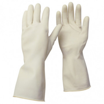 Latex gloves for food use medium size
