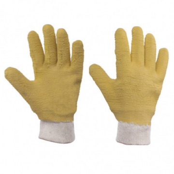 Plus Size Latex Coated Cotton Gloves