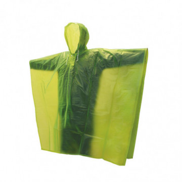One size fits all high visibility raincoat poncho
