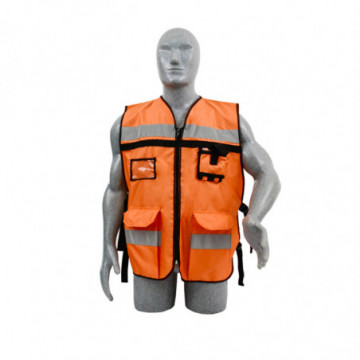 Safety vest for supervisor orange
