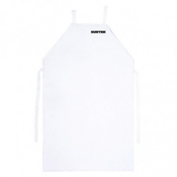 White dielectric PVC apron