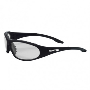 Clear reinforced safety glasses