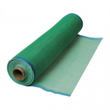 Green plastic mosquito net 1.20 x 30m in coil