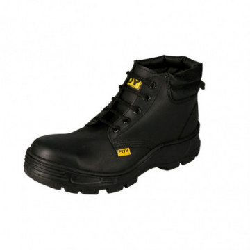Safety boots with enamelled steel cap 27