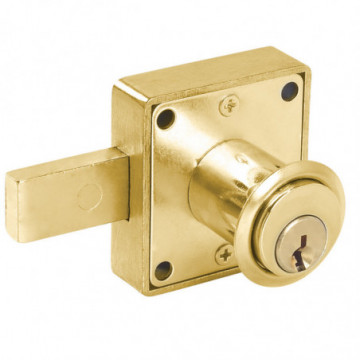 Furniture lock 250 short brass