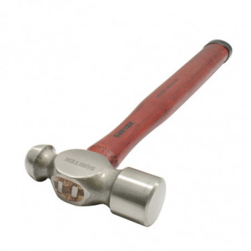 Polished ball hammer 24oz American hickory handle