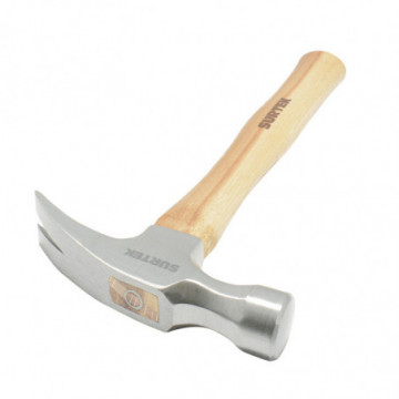 16 Oz Straight Claw Hammer Polished Mouth