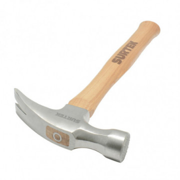 24 Oz Straight Claw Hammer Milled Mouth