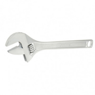 15" chrome adjustable wrench