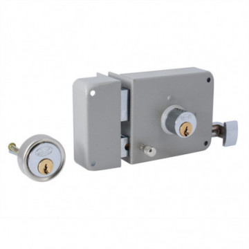 Standard left key rim lock blister