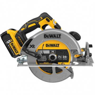 DCS570P1 20V MAX* 7-1/4 in. Brushless XR Circular Saw Kit with 5.0 AH Battery