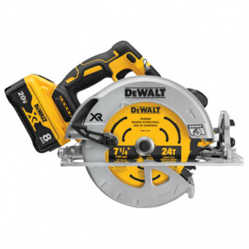 DCS574W1 20V MAX* XR BRUSHLESS 7-1/4 in. CIRCULAR SAW WITH POWER DETECT Tool Technology