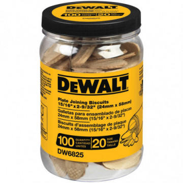 DW6825 Tube of 100 No. 20 size Biscuits