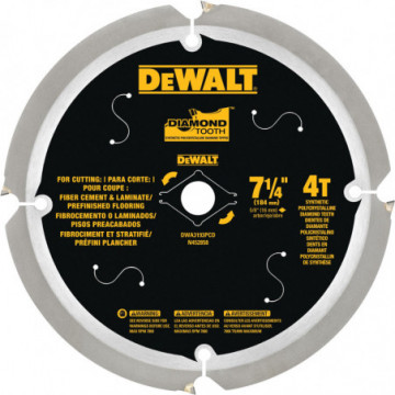 DWA3193PCD Laminate and Fiber Cement Saw Blades