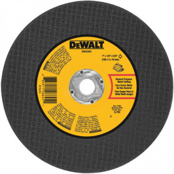 DWA3501 4" x .045" x 5/8" Metal Cut-Off Wheel