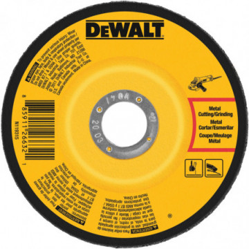 DWA4500 4" x 1/4" x 5/8"  Metal Grinding Wheel