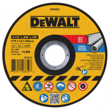 DWA8051 General Purpose Cutting Wheels