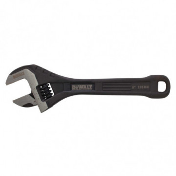 DWHT80267 8" All Steel Adjustable Wrench