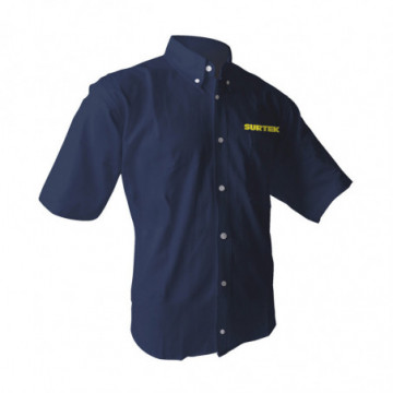 Blue short sleeve shirt Surtek size XL