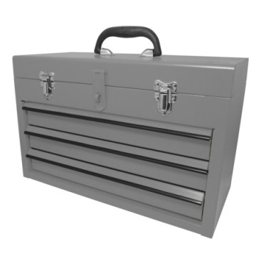 CM3G Gray metal toolbox...