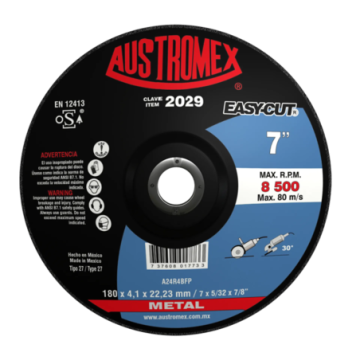 2029 Abrasive Disc 7 x 5/32...