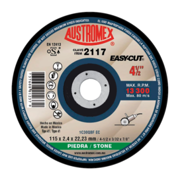 2117 Cut-Off Disc 4-1/2 x...