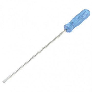3/16" x 4" blue screwdriver round bar cabinet tip