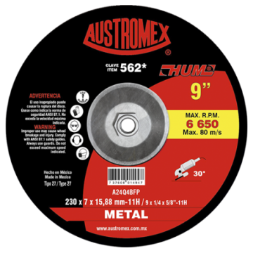 -562 Metal Grinding Disc