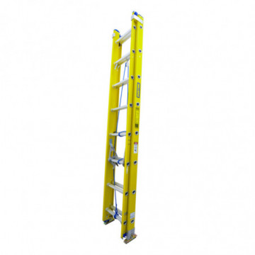 Fiberglass extension ladder 24 steps