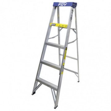 Aluminum scissor ladder 4 steps
