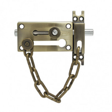 Antique Brass Chain Rim Pin