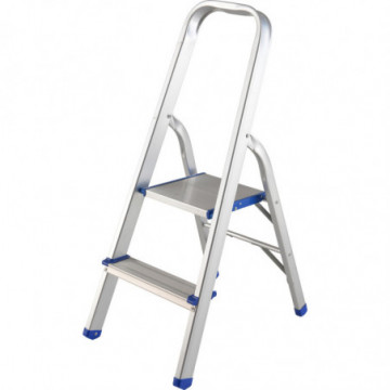2-step aluminum stool ladder