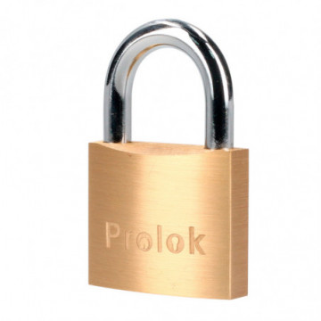 Brass padlock short standard key 40mm