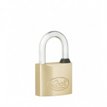 Brass padlock tetra key 40mm