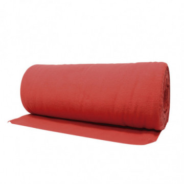 Flannel roll 50 cm x 50 m red