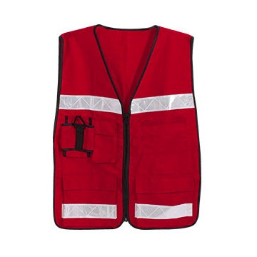 QB3070 Red rescue vest...