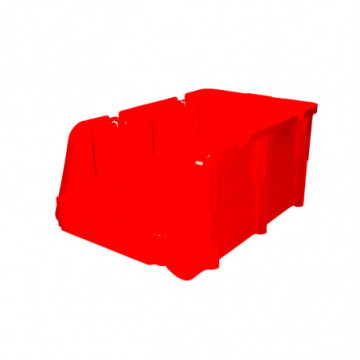 11" x 6-1/2" x 5" Red Plastic Drawer
