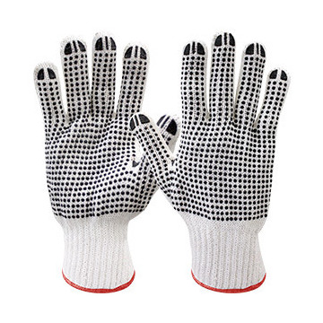 JY3031 Knitted pvc glove