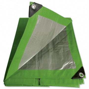 14 x 18ft green polyethylene tarp