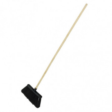 Large brush type broom