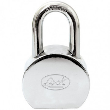 65mm standard key round short steel padlock