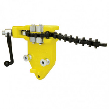Chain press for 3-1/2" tube