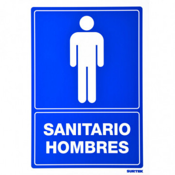 Sign" Sanitary men"
