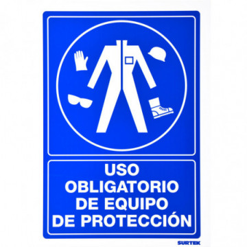 Protection equipment sign