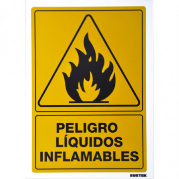 Flammable liquids sign
