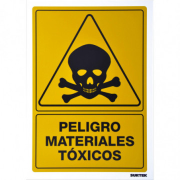 Sign" Toxic Materials"