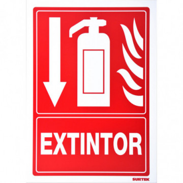 Extinguisher sign