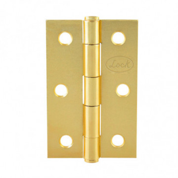 1.5 "bright brass elongated hinge